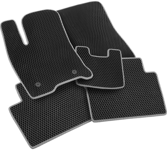 Изображение товара Коврики Vicecar ЕВА / EVA / ЭВА для Seat Toledo III 2006-2012 EV38002-светлосерый