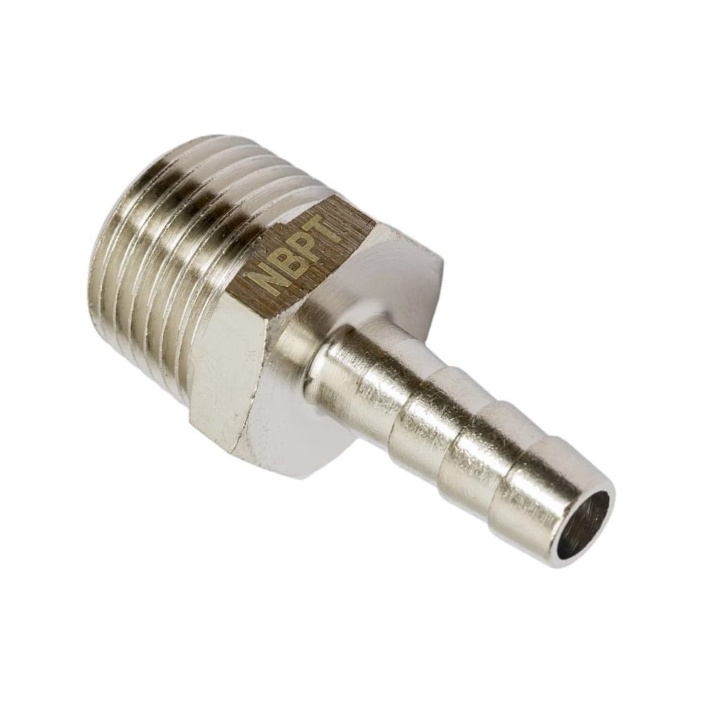 Изображение товара Штуцер JB 06-02 6 мм резьба 1/4M для шлангов