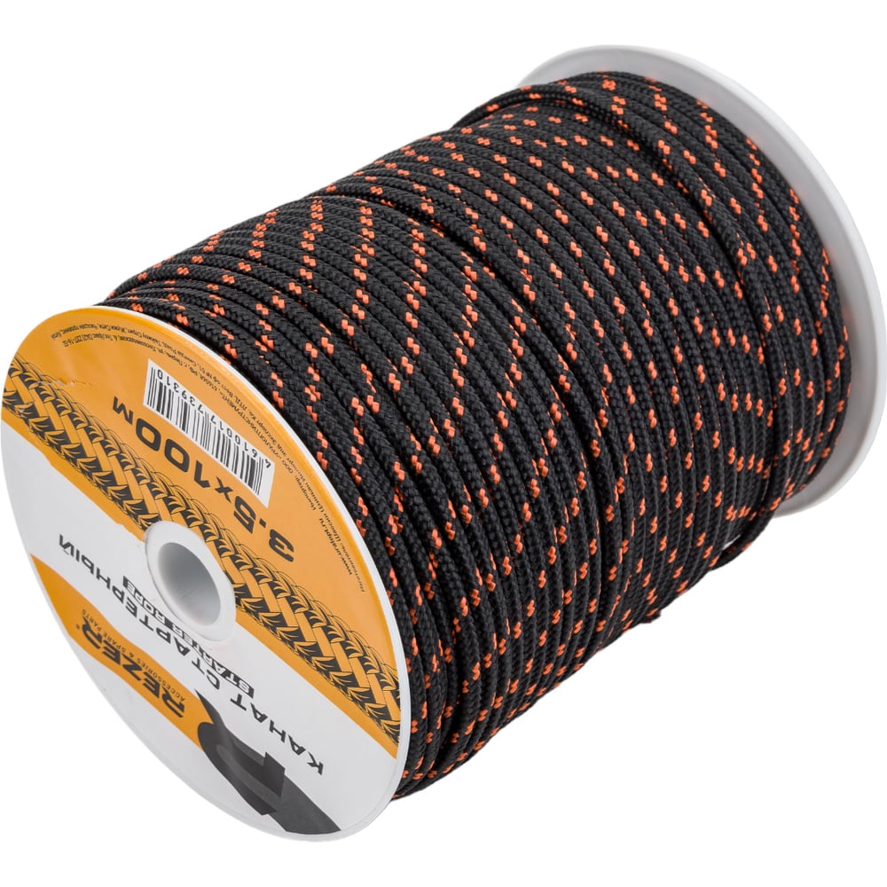 Изображение товара Канат запускной 3.5 мм 100 м Rezer надежный шнур для различных задач