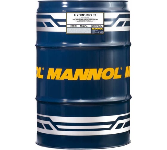 Изображение товара Масло гидравлическое HYDRO ISO 32 208 л MANNOL 1902