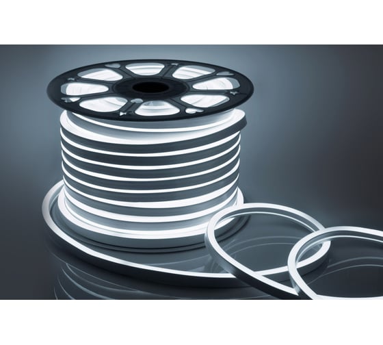 Изображение товара Светодиодный неон Apeyron мини, 220В, 5.5Вт/м, smd2835, 120д/м, IP65, 70Лм/м, 8x16мм, 50м, 6500К 17-34