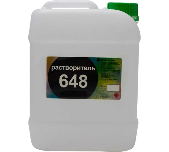 Изображение товара Растворитель Нефтехимик 648 30 л 648300000