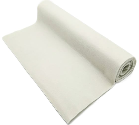 Изображение товара Подстилка ковёр Бацькина Баня Скрутка для бани белый, 145x50 см 11101