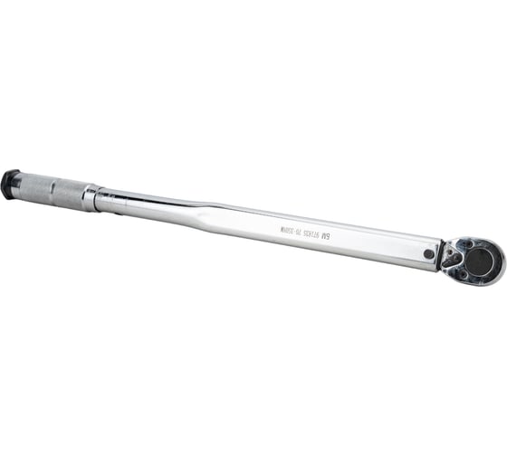 Изображение товара Динамометрический ключ БМ 1/2", 70-350 Нм, длина 630 мм, CrV, в пластиковом кейсе 971835