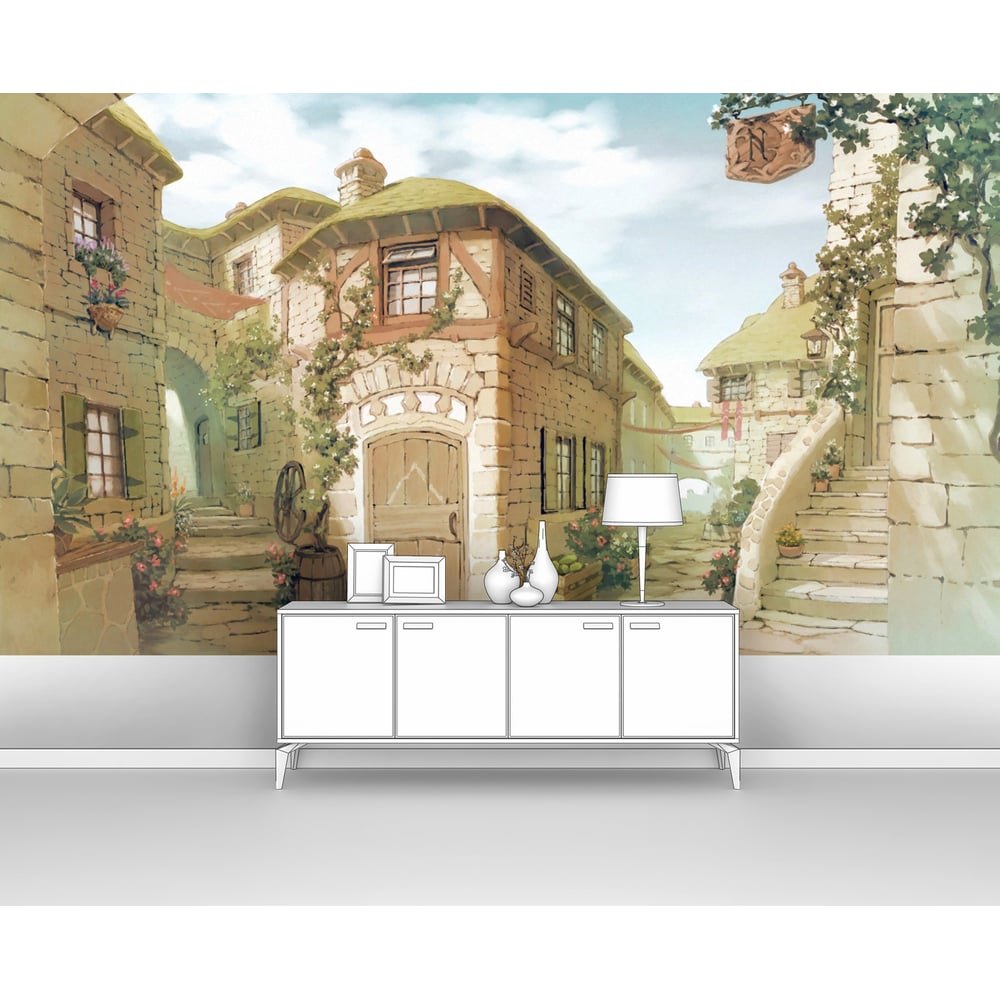 Изображение товара Фотообои город Солнечная улочка в старой Италии 185x100 см флизелин винил