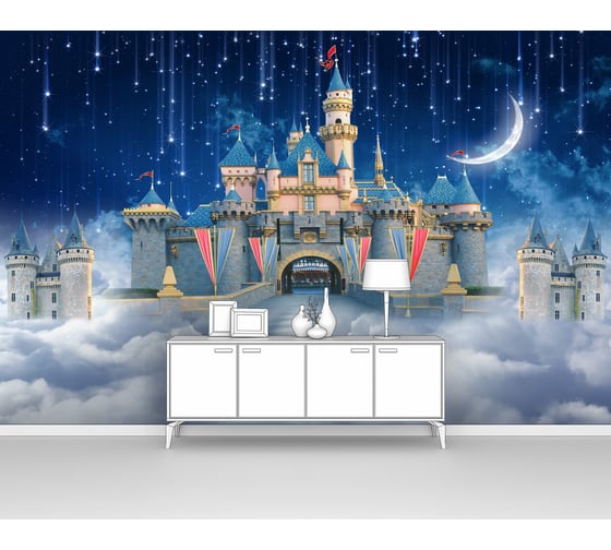Изображение товара Фотообои "Небесный замок для принцессы в облаках" 200x130 ШxВ ООО Первое ателье pw94768-2