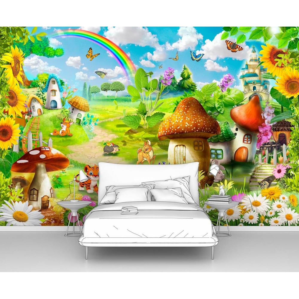 Изображение товара Фотообои Сказочный мирок 200x130 см для яркого интерьера