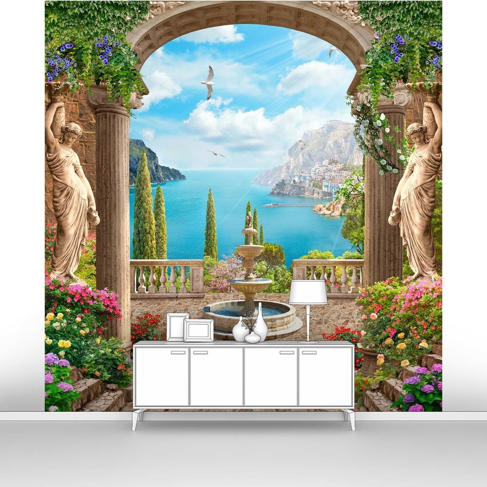 Изображение товара Фотообои Шикарная античная терраса 100x100