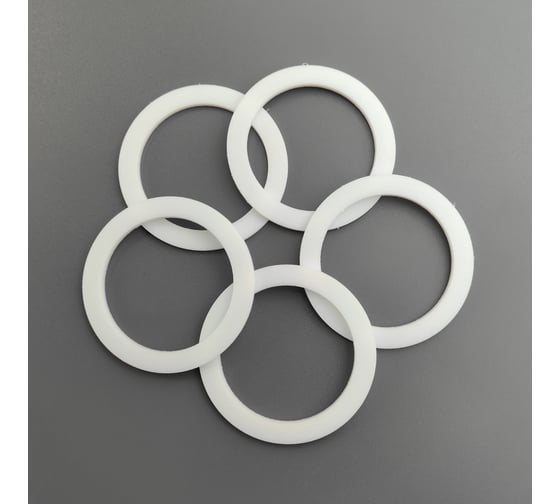 Изображение товара Фторопластовая прокладка HG 1 1/2" (33x44x2 мм), 5 шт 1648307