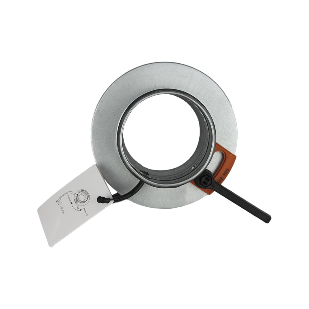 Изображение товара Ирисовый клапан IRIS 500 мм Ventart - вентиляционный клапан из оцинкованной стали