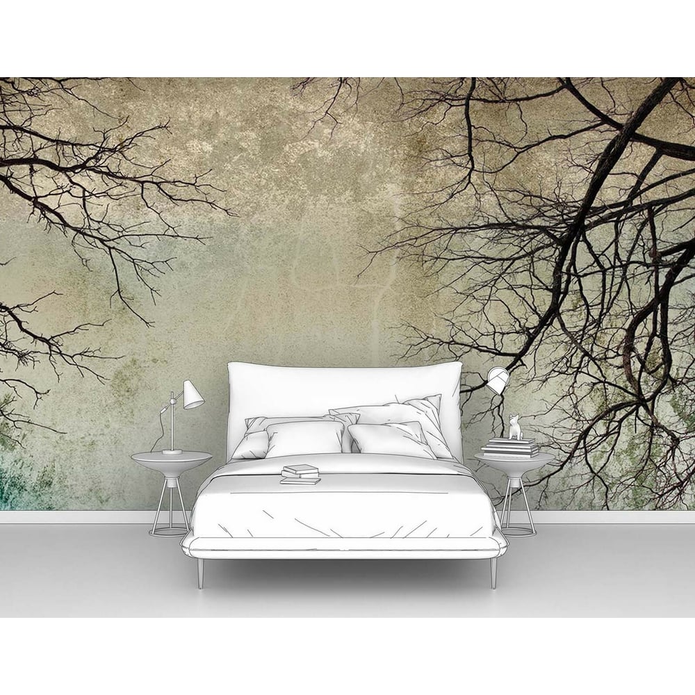 Изображение товара Фотообои дерево Голые ветки деревьев 400x250 см ООО Первое ателье pw95935-4