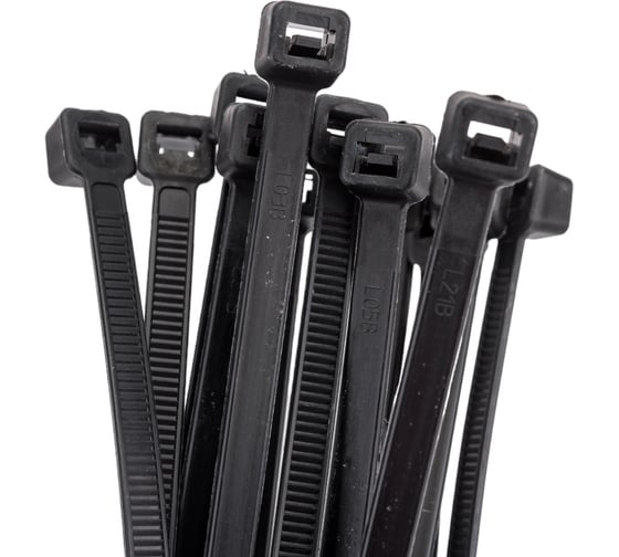 Изображение товара Хомут-стяжка STARFIX 4,8x350 мм, черный, 100 шт. SMP-55321-100