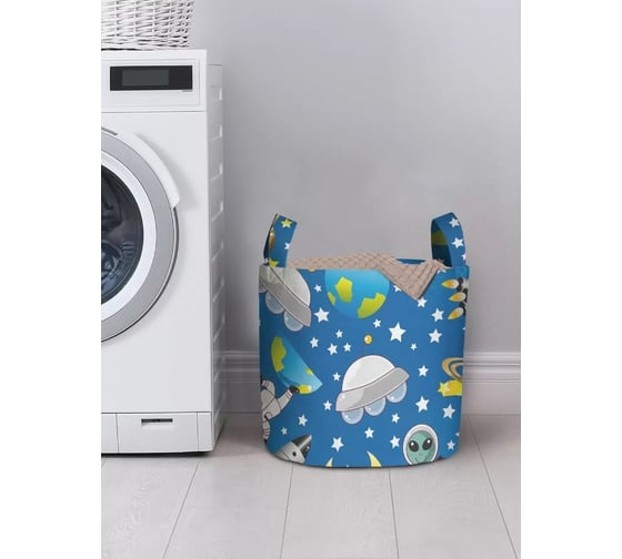 Изображение товара Корзина для хранения вещей JoyArty  "Волшебный космос" 40x60 см  gaba_385297_L