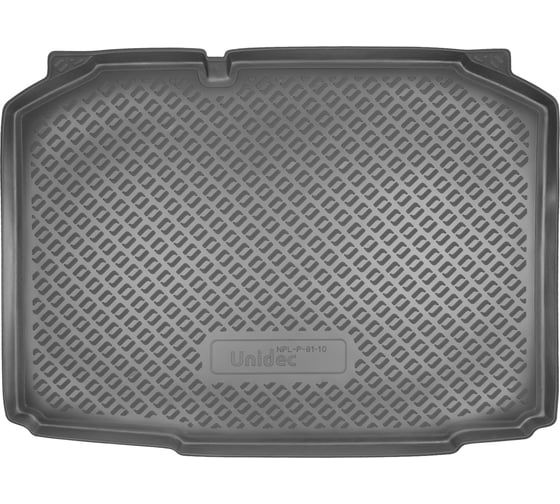 Изображение товара Коврик в багажное отделение UNIDEC для Skoda Fabia 5J2 HB 2007-2014 NPL-P-81-10