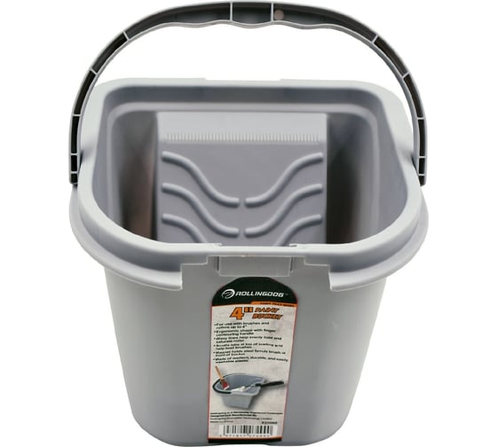 Изображение товара Малярное ведро для краски, для валиков 10 см Rollingdog 20060