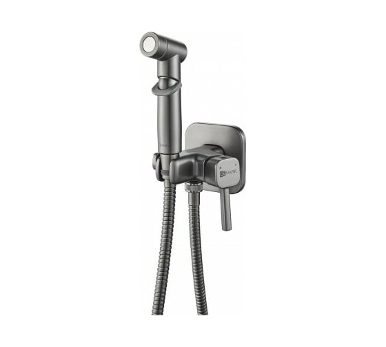 Изображение товара Смеситель с гигиеническим душем Lemark Solo встраиваемый LM7165GM