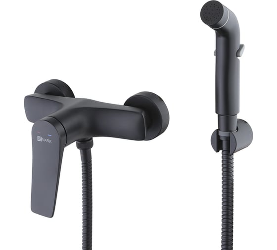 Изображение товара Смеситель с гигиеническим душем Lemark Bronx LM3718BL