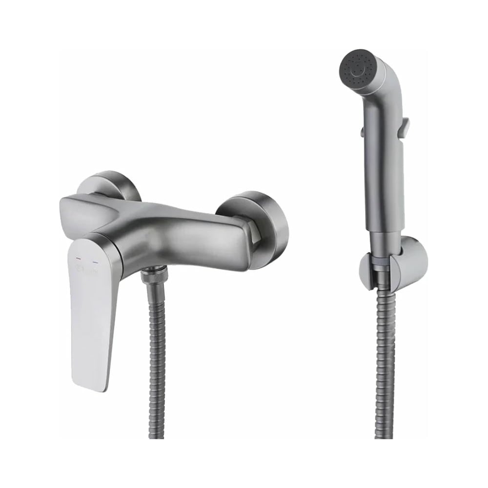 Изображение товара Смеситель с гигиеническим душем Lemark Bronx LM3718GM Изображение товара Смеситель с гигиеническим душем Lemark Bronx LM3718GM