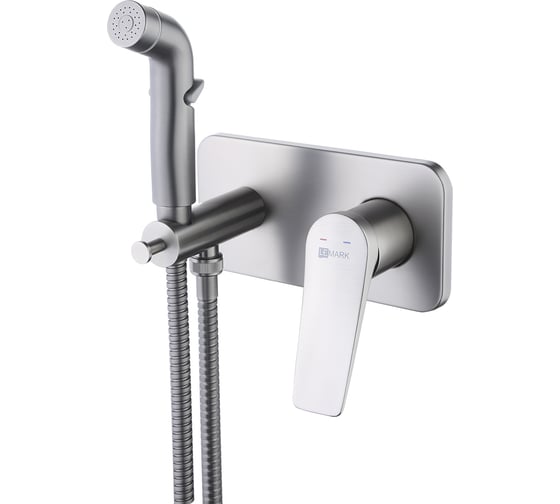 Изображение товара Смеситель с гигиеническим душем Lemark Bronx встраиваемый LM3720GM