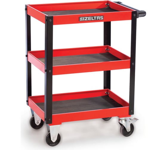 Изображение товара Тележка без инструментов IZELTAS 3 полки 8550348001