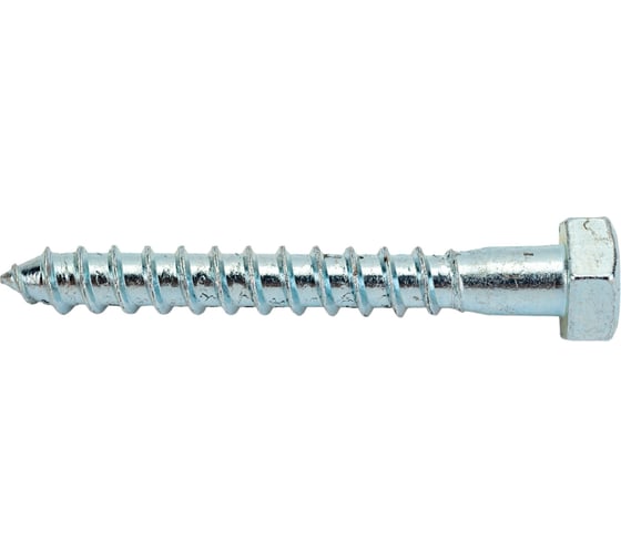 Изображение товара Шестигранный шуруп STARFIX 8x60 мм, цинк, DIN 571, 100 шт. SMC3-61731-100