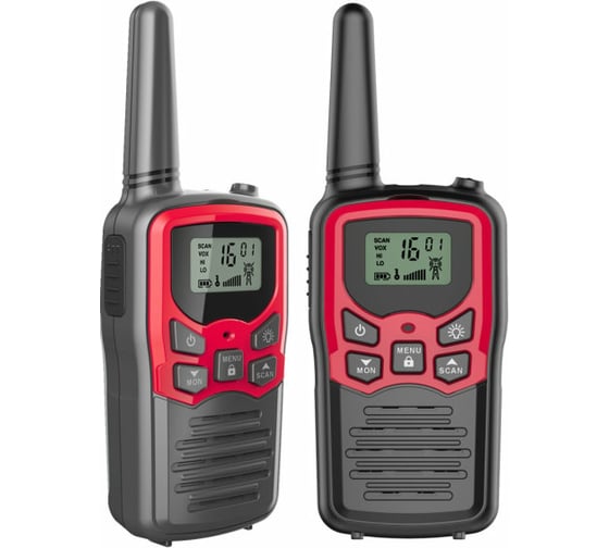 Изображение товара Комплект радиостанций Mdi MINI red 2 шт M001.01