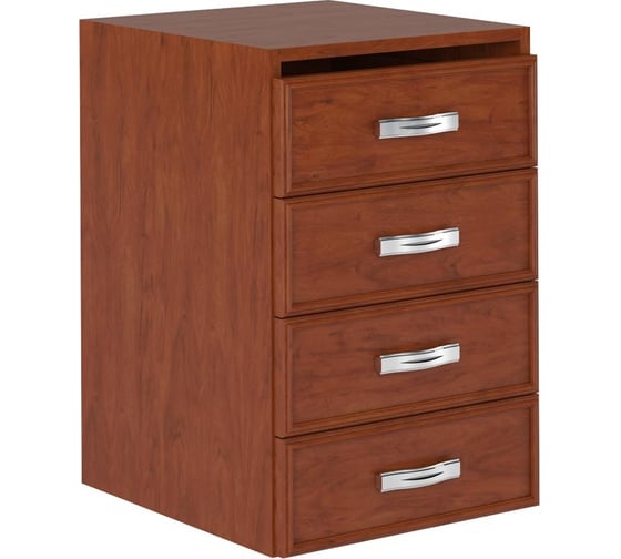 Изображение товара Подвесная тумба MODER серия мебели PORTO на 4 ящика, цвет орех классик PRT106.M