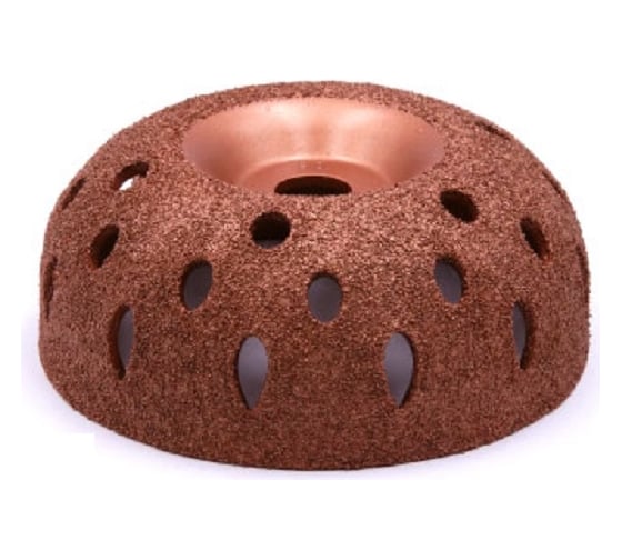 Изображение товара Шероховальная твердосплавная контурная полусфера (102х38 мм; 14 мм; зернистость 60) HQ-mech УТ000001878