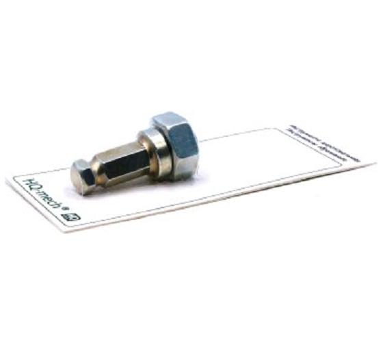 Изображение товара Адаптер-ось быстросъемный (M14; шестигранный хвостовик 11 мм) HQ-mech УТ000002041