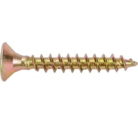 Изображение товара Универсальный шуруп STARFIX 6,0x40 мм, желтый цинк, 250 шт. SMC2-45420-250