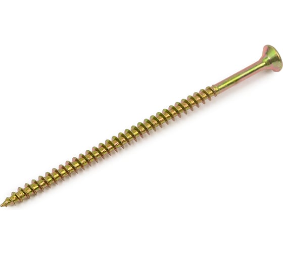 Изображение товара Универсальный шуруп STARFIX 4,0x80 мм, желтый цинк, 250 шт. SMC3-25460-250