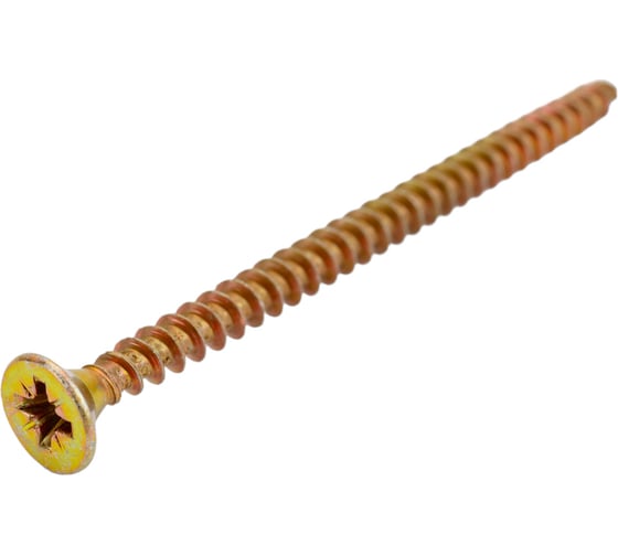 Изображение товара Универсальный шуруп STARFIX 4,5x70 мм, желтый цинк, 250 шт. SMC3-30450-250