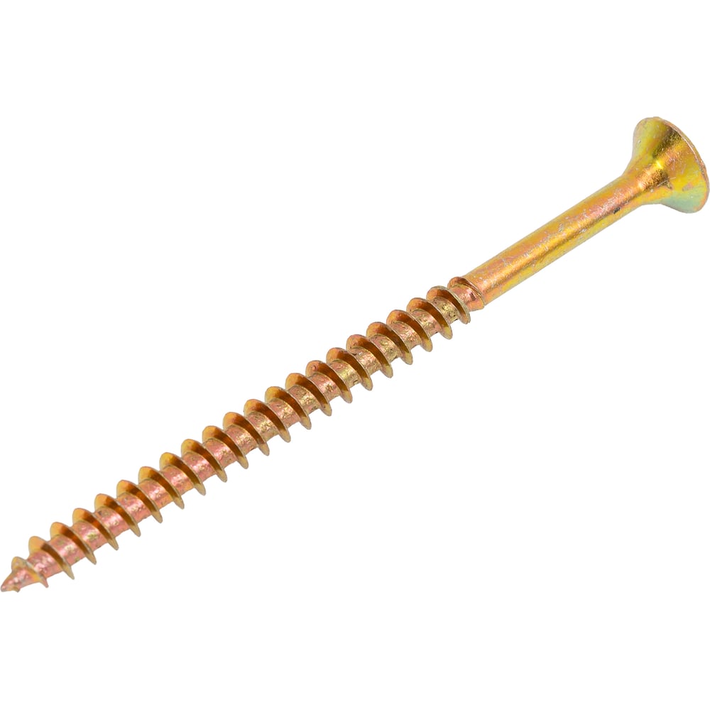 Изображение товара Универсальный шуруп STARFIX 6.0x90 мм, желтый пассивированный цинк, 10 шт