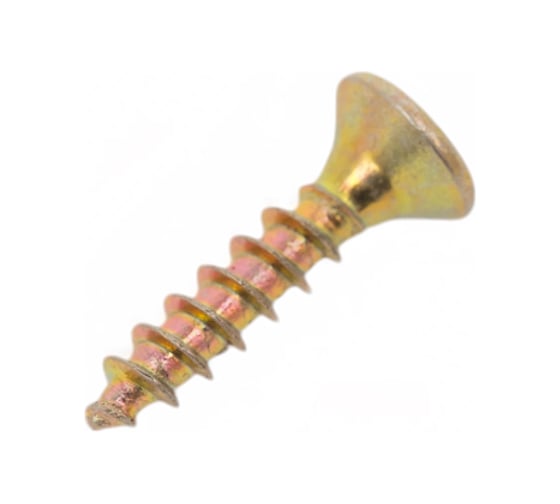 Изображение товара Универсальный шуруп STARFIX 2,5x12 мм, желтый цинк, 100 шт. SMZ1-100392-100