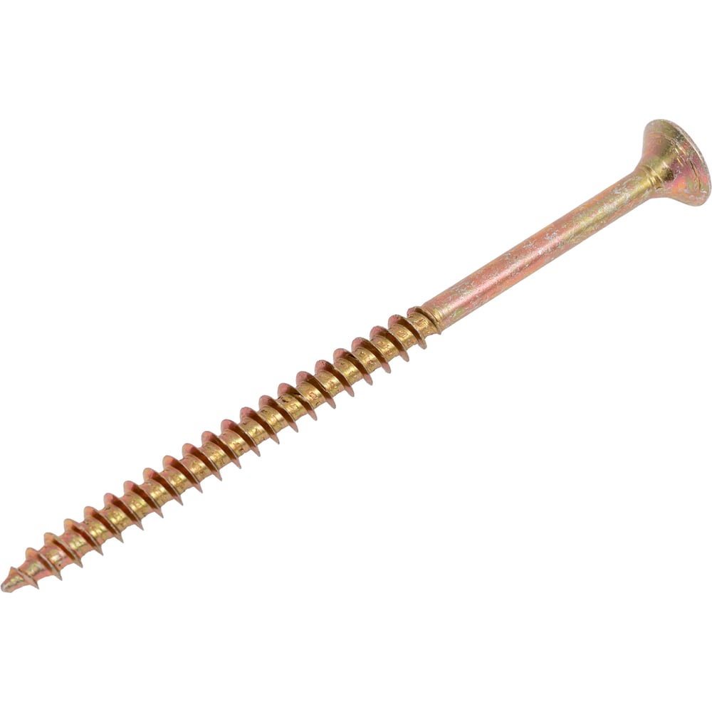 Изображение товара Универсальный шуруп STARFIX 6.0x100 мм Желтый цинк 30 шт