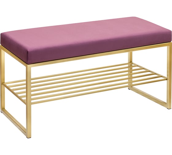 Изображение товара Банкетка GreenWeen RUBY MINI, золотая, Marsala GW-RUBYMINI-MARS-850G