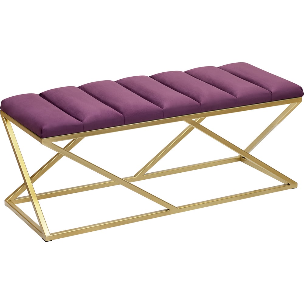 Изображение товара Банкетка GreenWeen ZUMA, золотая, Marsala, Bulon GW-ZUMA-MARS-110G-BL