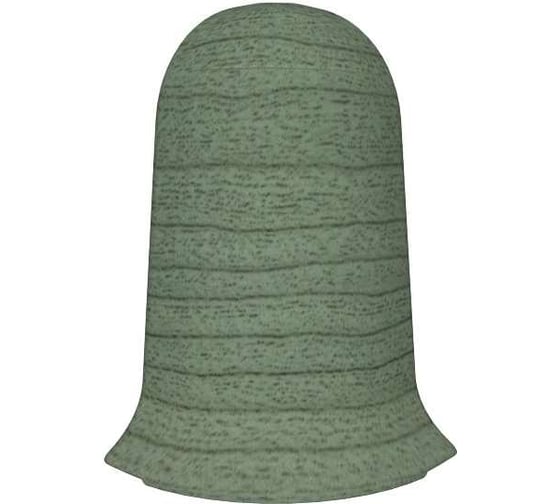 Изображение товара Наружный угол для плинтуса IDEAL Классик 55 мм, 027 зеленый К-П55-Нк-Ф2 027 ЗЕЛ