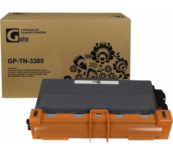 Изображение товара Картридж для принтеров Brother 8000 копий GalaPrint GP_TN-3380
