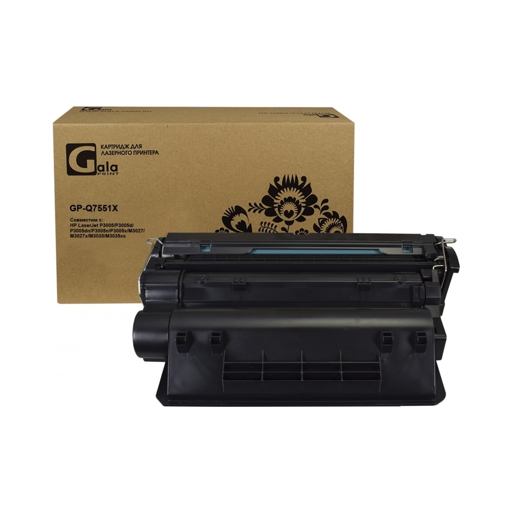 Картридж (51X) для принтеров HP 13000 копий GalaPrint GP_Q7551X