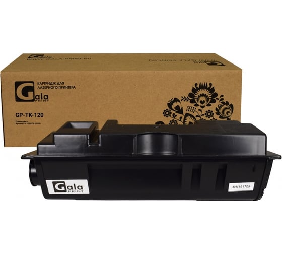 Изображение товара Тонер-туба для принтеров Kyocera 7200 копий GalaPrint GP_TK-120
