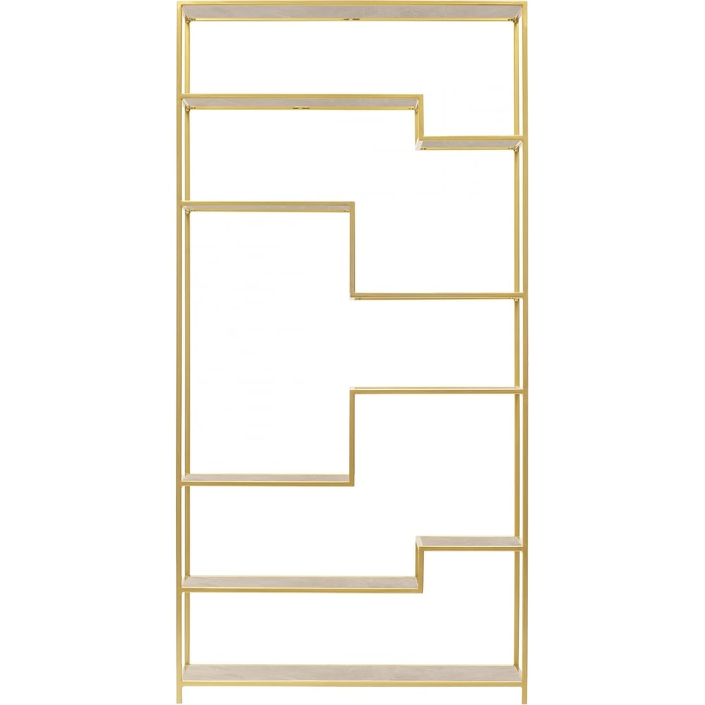Изображение товара Стеллаж GreenWeen JAQLENE золотой керамика сталь бытовой 5 полок
