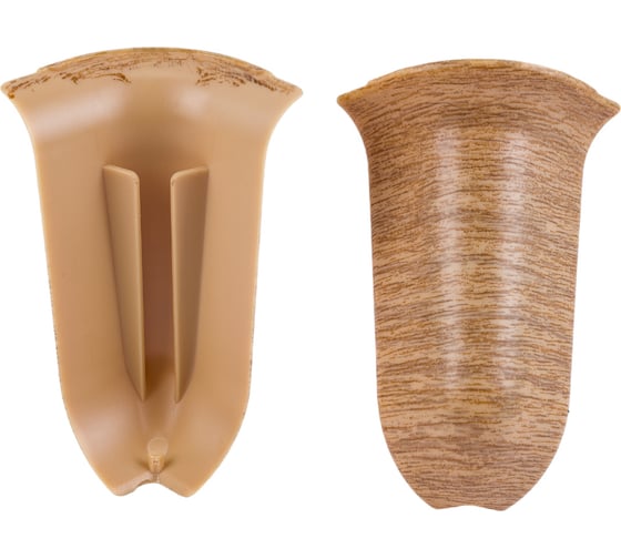 Изображение товара Наружный угол для плинтуса IDEAL Классик 55 мм, 272 сосна золото К-П55-Нк-Ф2 272 СОС ЗЛТ