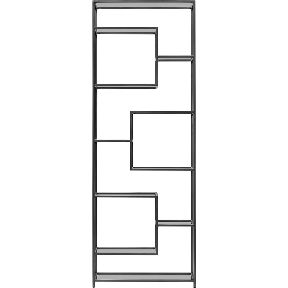 Изображение товара Стеллаж GreenWeen OLIVIA черный стекло 1950x700x300 мм