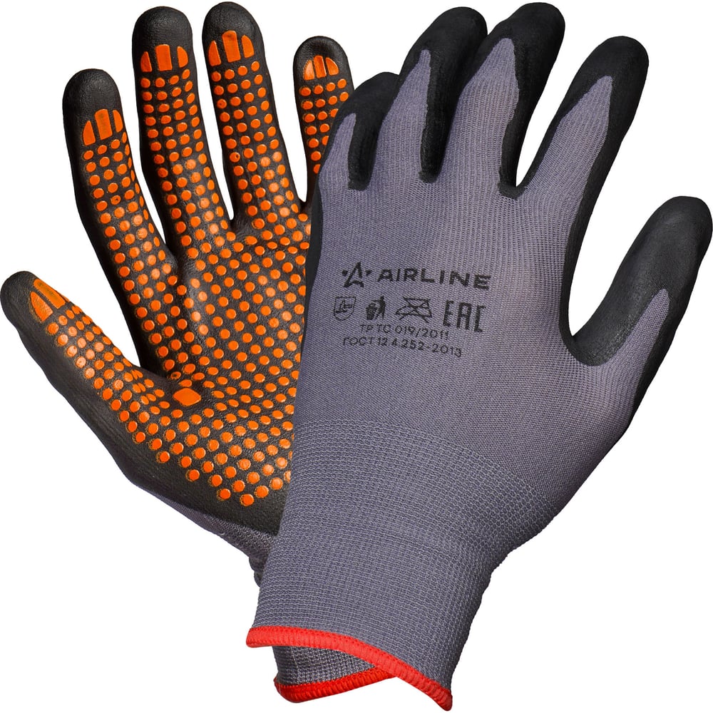 Нейлоновые перчатки Airline утепленные перчатки airline