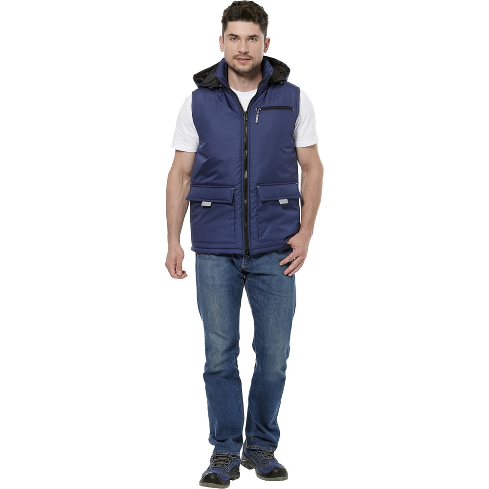 Изображение товара Жилет Эксперт Спецодежда темно-синий/серый, р. 60-62 для мужчин