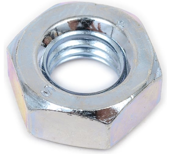 Изображение товара Шестигранная гайка STARFIX М10, цинк, класс прочности 8, DIN 934, 100 шт. SMC1-66686-100