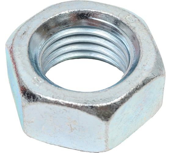 Изображение товара Шестигранная гайка STARFIX М24, цинк, класс прочности 8, DIN 934, 20 шт. SMC2-66700-20