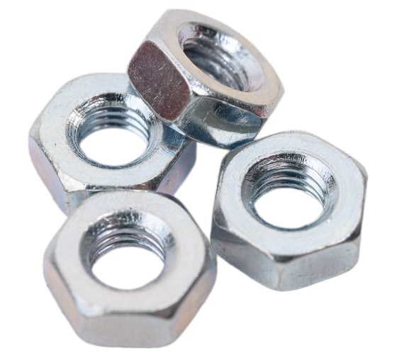 Изображение товара Шестигранная гайка STARFIX М3, цинк, класс прочности 6, DIN 934, 5000 шт. SMC1-47271-5000