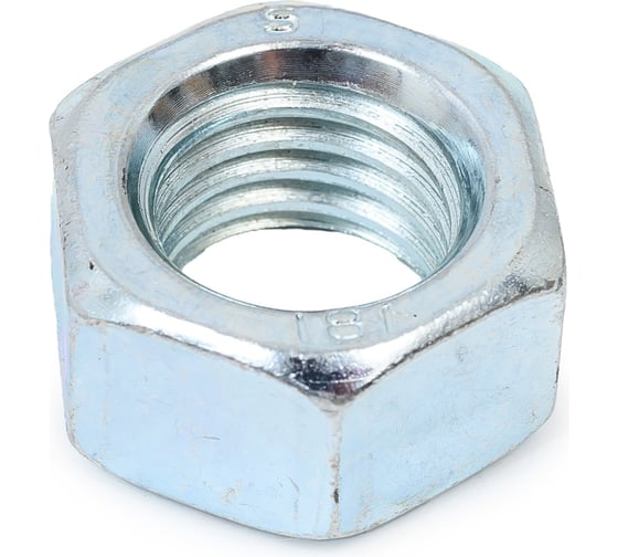 Изображение товара Шестигранная гайка STARFIX М18, цинк, класс прочности 6, DIN 934, 3 шт. SMZ1-47286-3